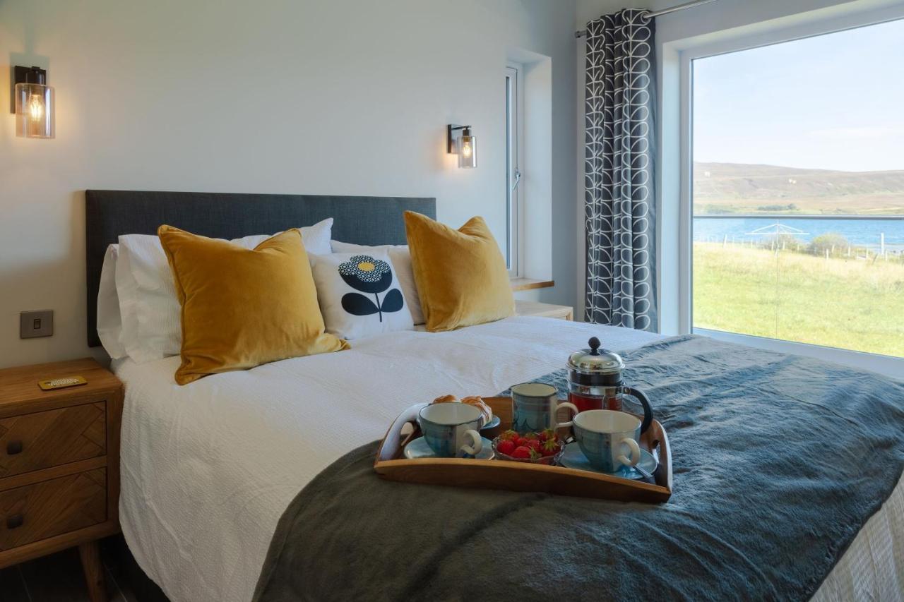 Birches Lodge With Hot Tub Dundonnell ภายนอก รูปภาพ